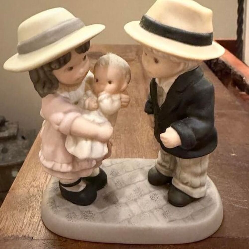 Rare Kim Anderson Pink Or Blue May Your Wishes Come True Figurine